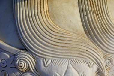 The sculpture of local architecture