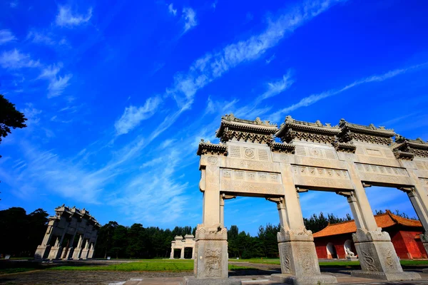 Very Ancient Buildings China — Fotografia de Stock