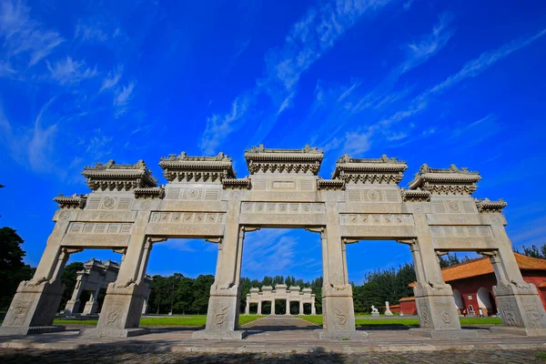 Very Ancient Buildings China — Fotografia de Stock