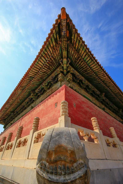 Very Ancient Buildings China — Foto de Stock