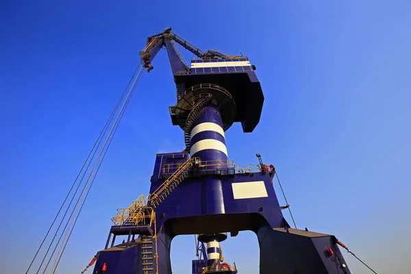 Port Crane Work Dock — Foto de Stock