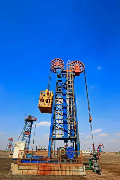 Bomba Óleo Equipamento Industrial — Fotografia de Stock