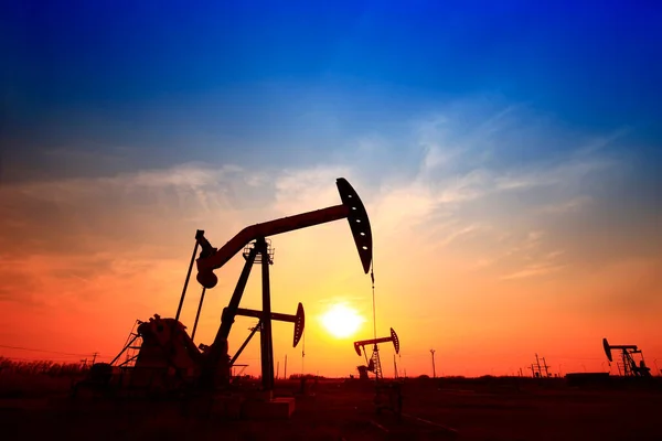 Нефтяной Насос Промышленное Оборудование — стоковое фото