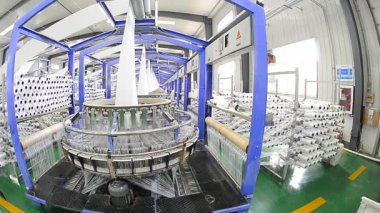 Paketleme ekipmanları, dönen makineler endüstriyel fabrika otomasyon hattı