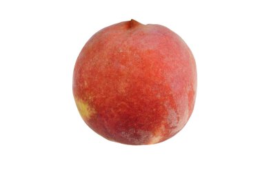 şeftaliler beyaz arkaplanda