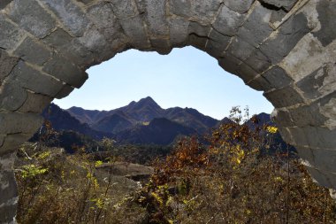Sonbahar orjinal Çin Seddi