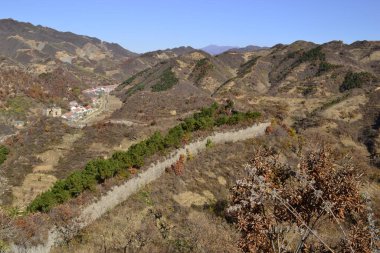 Sonbahar orjinal Çin Seddi