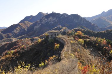 Sonbahar orjinal Çin Seddi