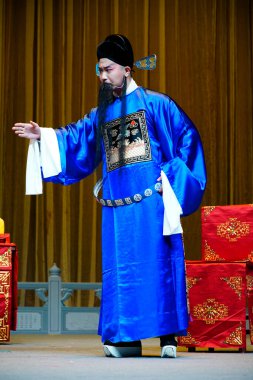 Luannan County, Çin - 7 Şubat 2026 'da, Tangshan City, Hebei Eyaleti' nde, Pekin 'in klasik operası 