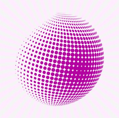 Yarı ton pembe daire. Yarı ton daire. Pembe yarım ton şekil güneş patlaması ile arka plan üzerinde yuvarlanır. Güneş ışınları ile arka plan.