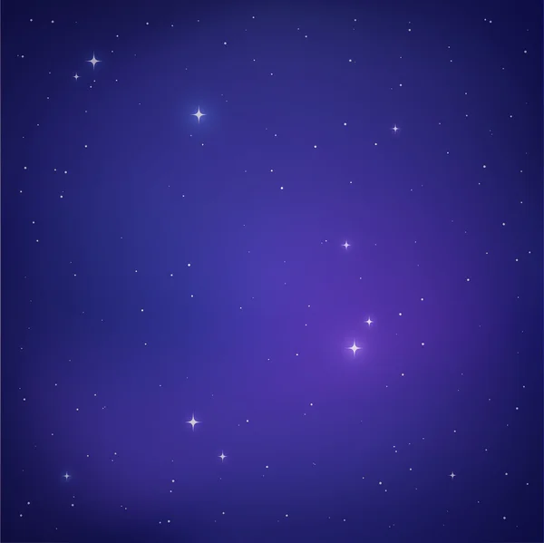 Outer space background — Stock Vector