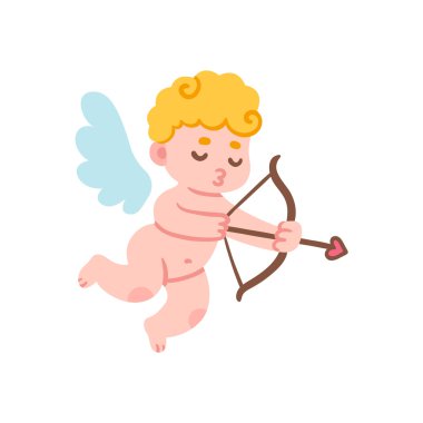 sevimli çizgi cupid