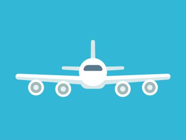 uçak Önden Görünüm