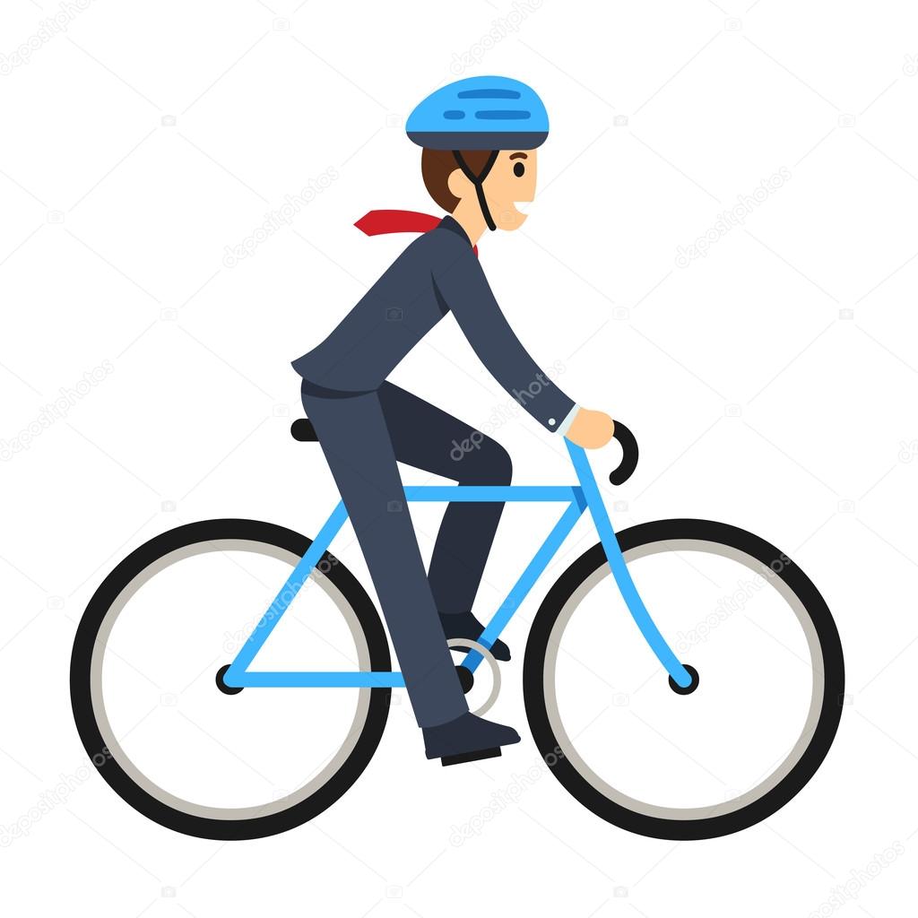 empresário andando de bicicleta vetores de stock sudowoodo