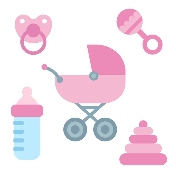 Articoli per neonati — Vettoriale Stock