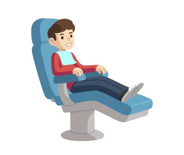 Çocuk dişçi ofisinde