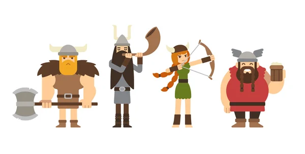 Vikings — Stock Illustration Vikings Stock Illustration