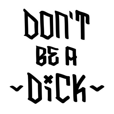 Bir Dick el yazısı metin olma