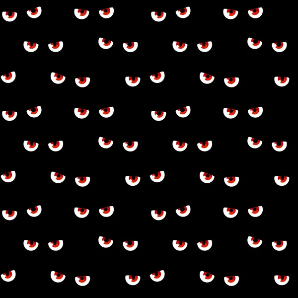 Scary eyes seamless pattern Royalty Free Stock Illustrations