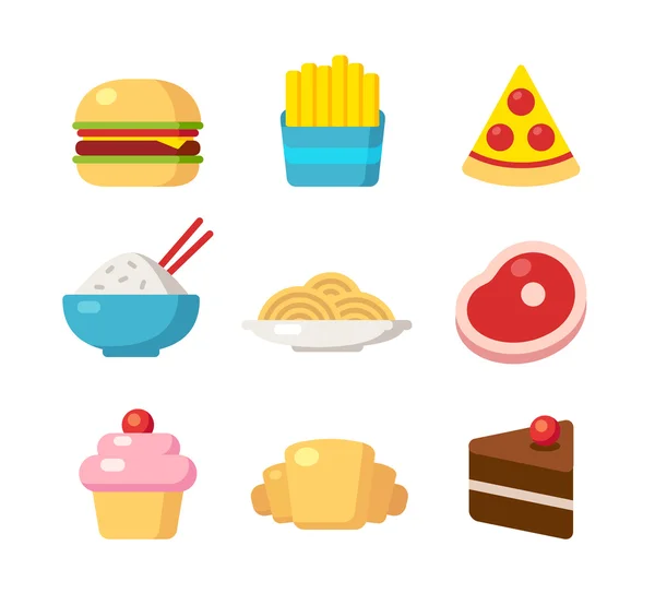 Food icons — Stock Vector