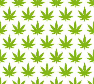 Esrar yaprakları desen