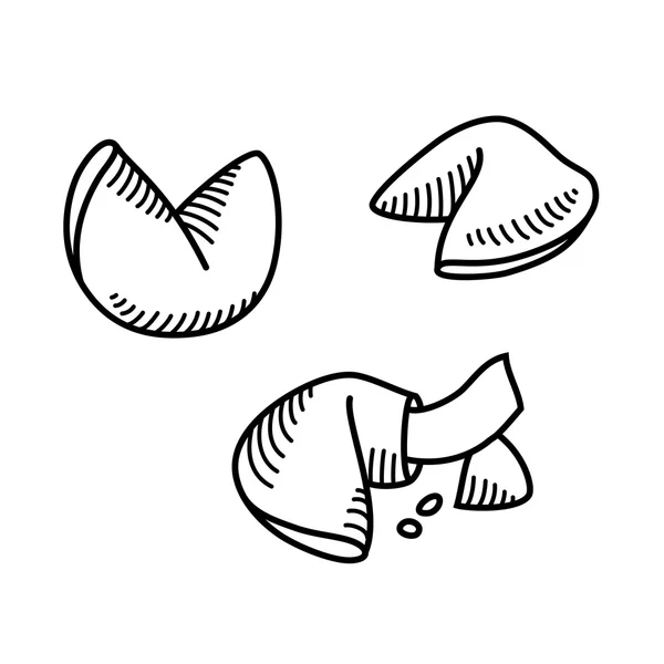 Fortune cookies — Stockvector