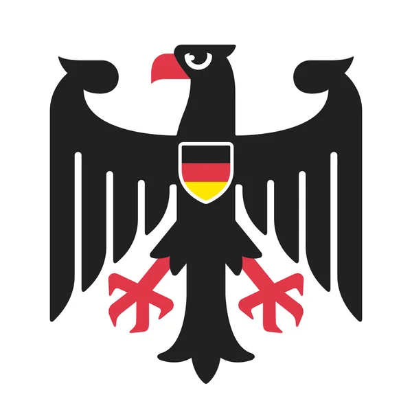 Deutscher Wappenadler — Stockvektor