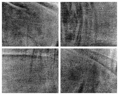 Kot pantolon deseni hazır. Siyah beyaz dokular. Dokuları üst üste koy.