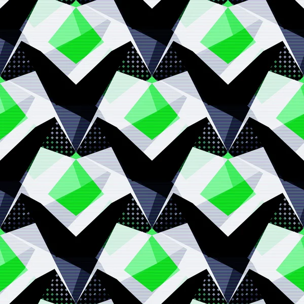 Cor brilhante abstrato padrão geométrico sem costura —  Vetores de Stock