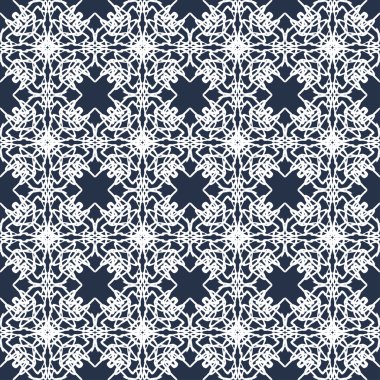 Vintage Dikişsiz desen vektör çizim