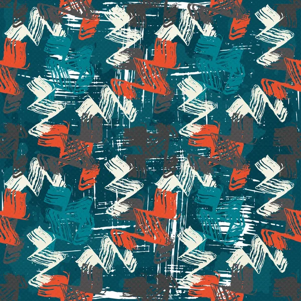 parlak grafiti geometrik seamless modeli grunge etkisi