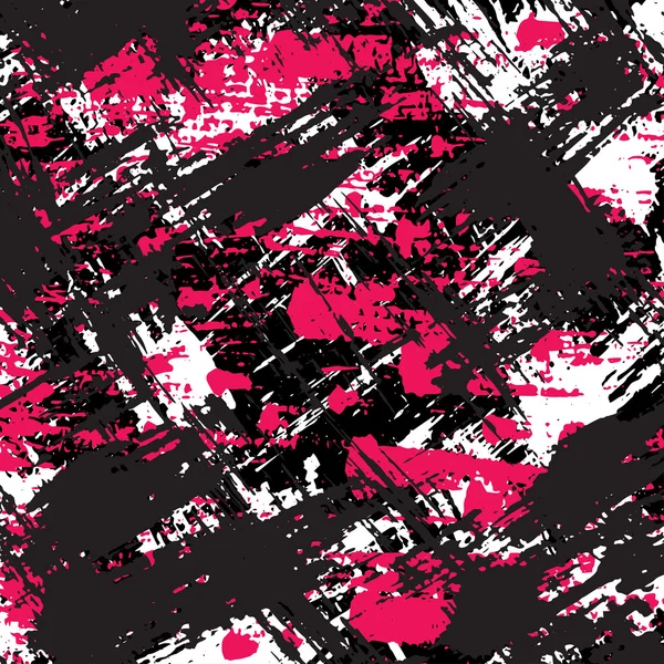 Manchas de graffiti de color sobre una textura grunge de fondo negro — Vector de stock