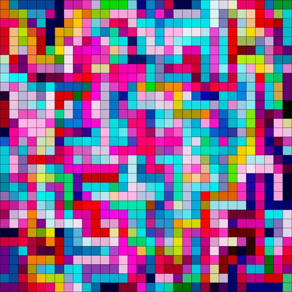 Красиві маленькі кольорові пікселі безшовний візерунок — стоковий вектор