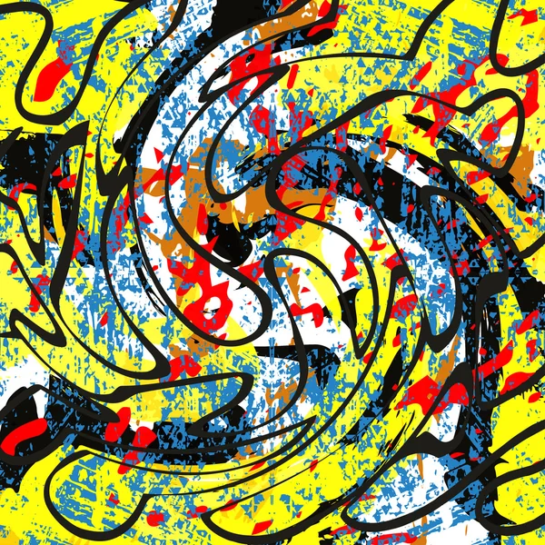 Graffiti hermoso fondo abstracto — Vector de stock