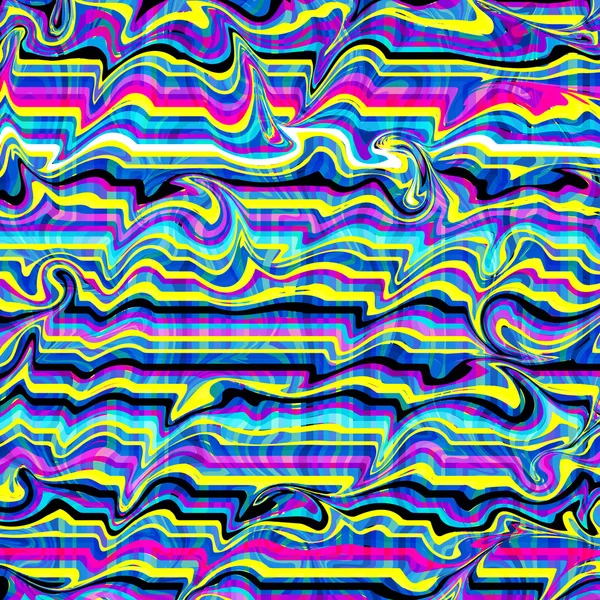 Hermoso color abstracto patrón vector ilustración de graffiti — Vector de stock