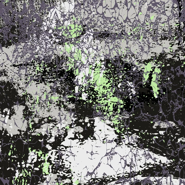 Графіті плями на текстурі чорного гранжевого фону — стоковий вектор