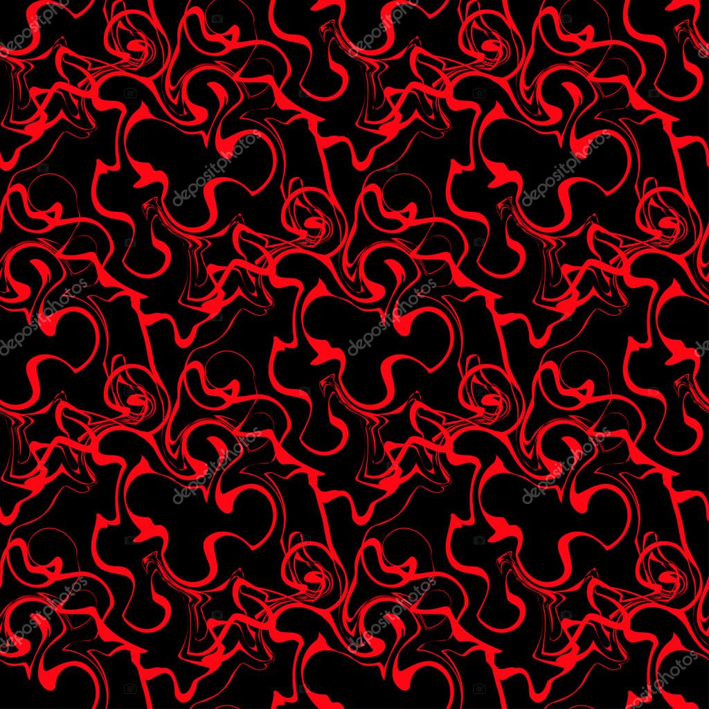 Premium Vector  Savage graffiti seamless pattern red background