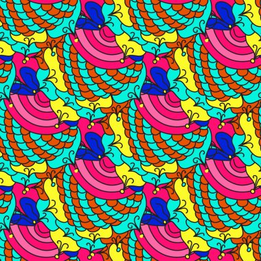 psychedelic soyut renkli grafiti arka plan