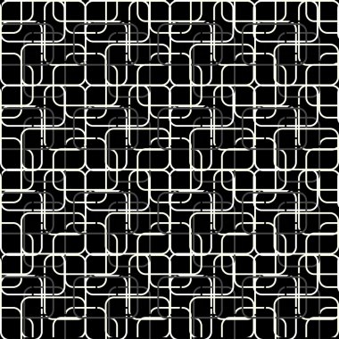 Siyah arkaplanda beyaz ve gri çizgiler