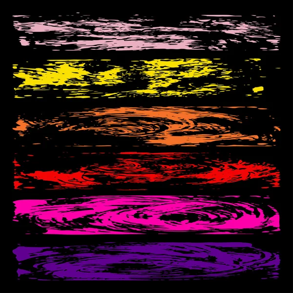 Графіті абстрактні кольорові лінії — стоковий вектор