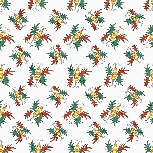 Coléoptère motif de couleur — Image vectorielle