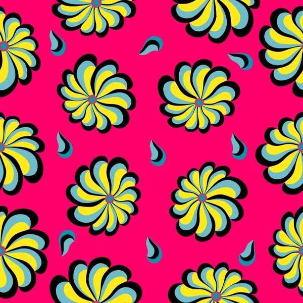 Modèle de fleur — Image vectorielle