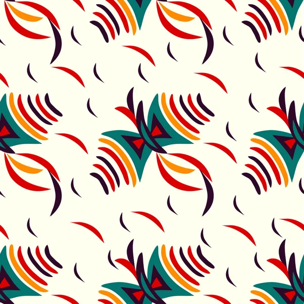 Drachenfarbe abstrakt Muster Hintergrund — Stockvektor