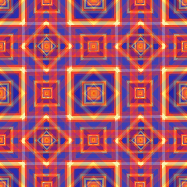 Quadrati di sfondo geometrico colorato vettoriale carta da parati — Vettoriale Stock