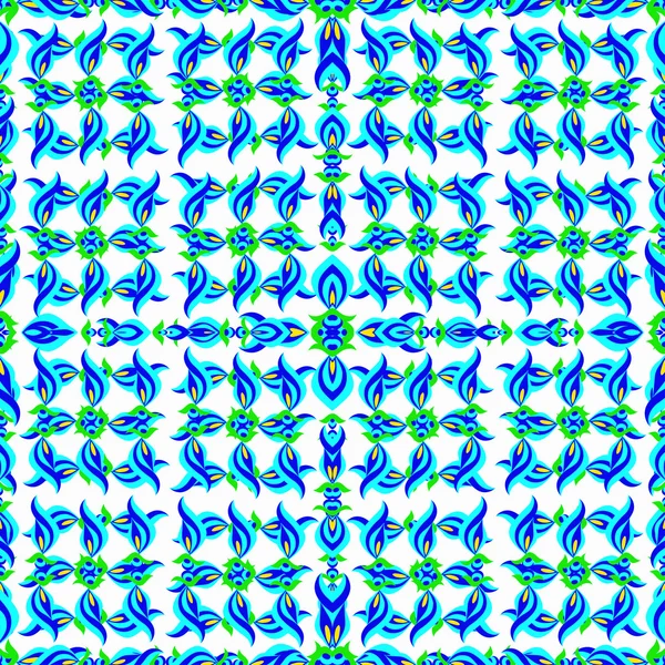 Квіткові пелюстки абстрактний колір безшовний візерунок векторний фон — стоковий вектор