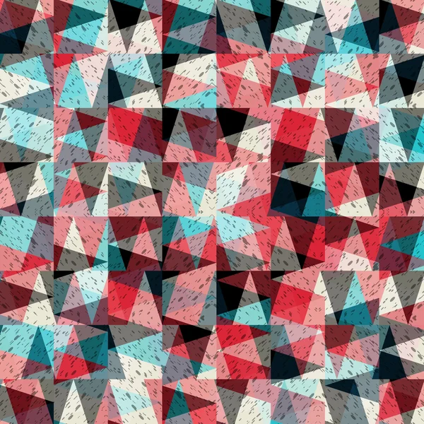 Triângulos coloridos abstrato fundo vetor ilustração — Vetor de Stock