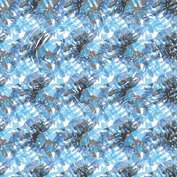 Abstrakt blauer Hintergrund Grunge Effekt Vektor Illustration — Stockvektor