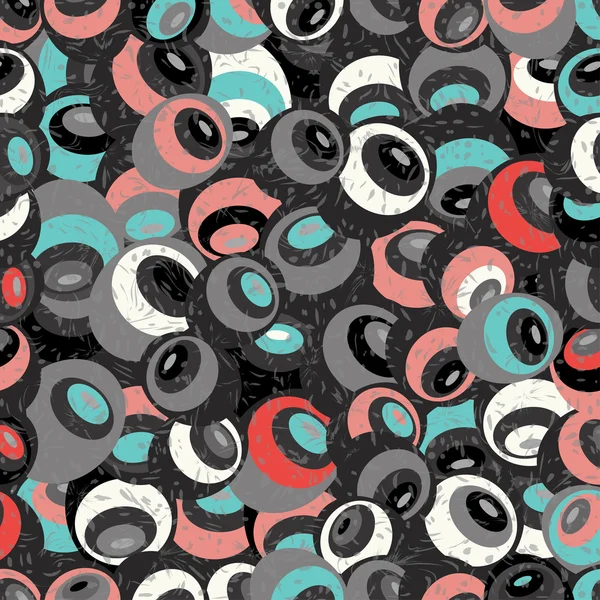 colored balls with grunge effect wallpaper background vector illustration