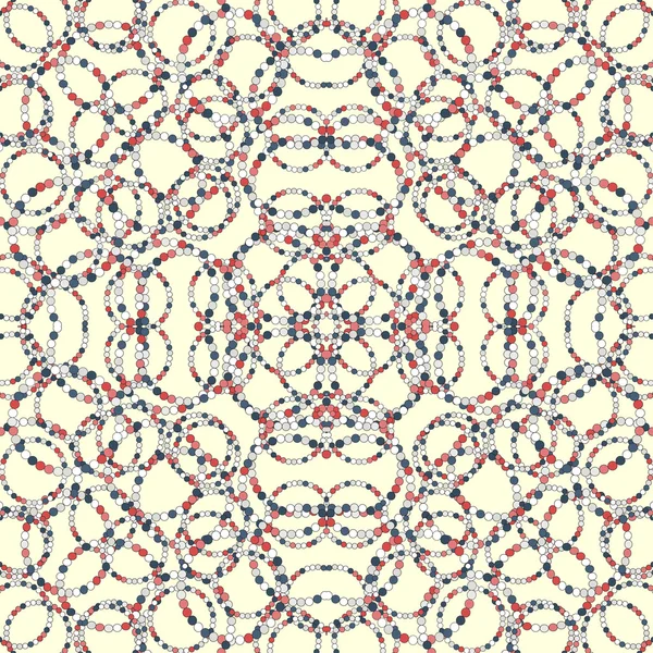 Noir rouge cercles blancs sur un fond gris clair illustration vectorielle — Image vectorielle