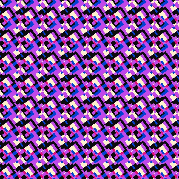 Purple abstract geometric background seamless vector pattern — Διανυσματικό Αρχείο